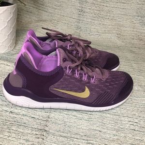 New Nike Free RN 2018 (GS) Sneakers Size 5Y=6.5